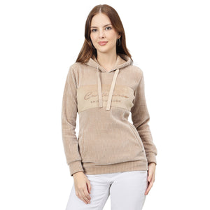 Duke Women Hooded Regular Sweatshirt (LFX970)