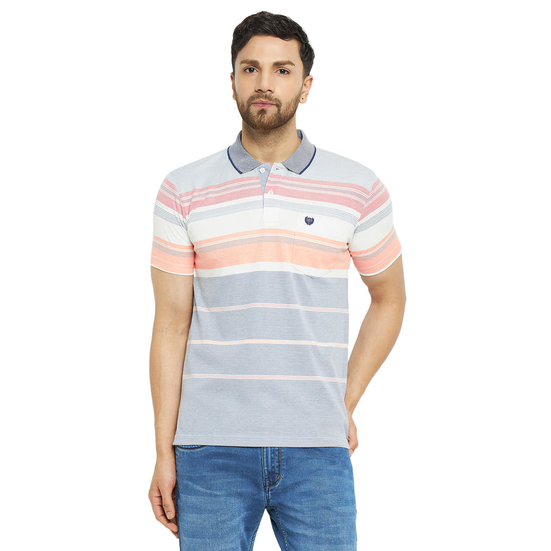 Duke Stardust Men Half Sleeve Cotton T-shirt (LF7076)