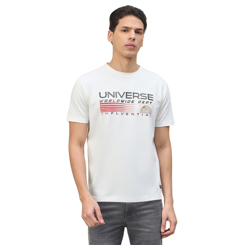 Duke Urban Men Graphic Print Half Sleeve Round Neck Casual Tshirt (LF7537)