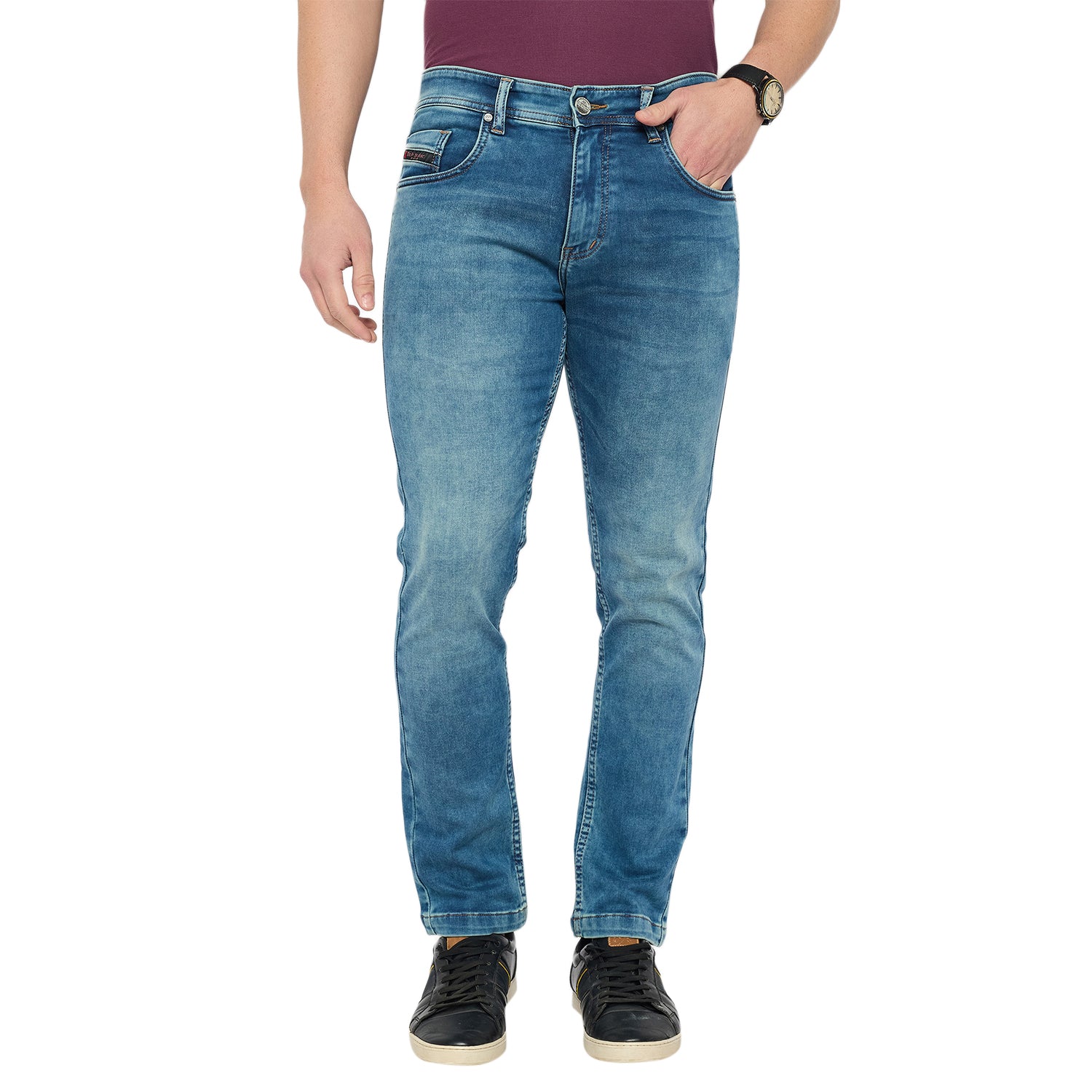 Duke Urban Men Ankle Length Stretchable Jeans (SDD5675A)