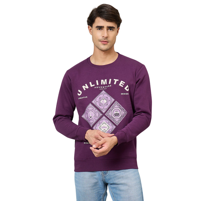 Duke Urban Men Round Neck Regular Sweatshirt (LF6345)