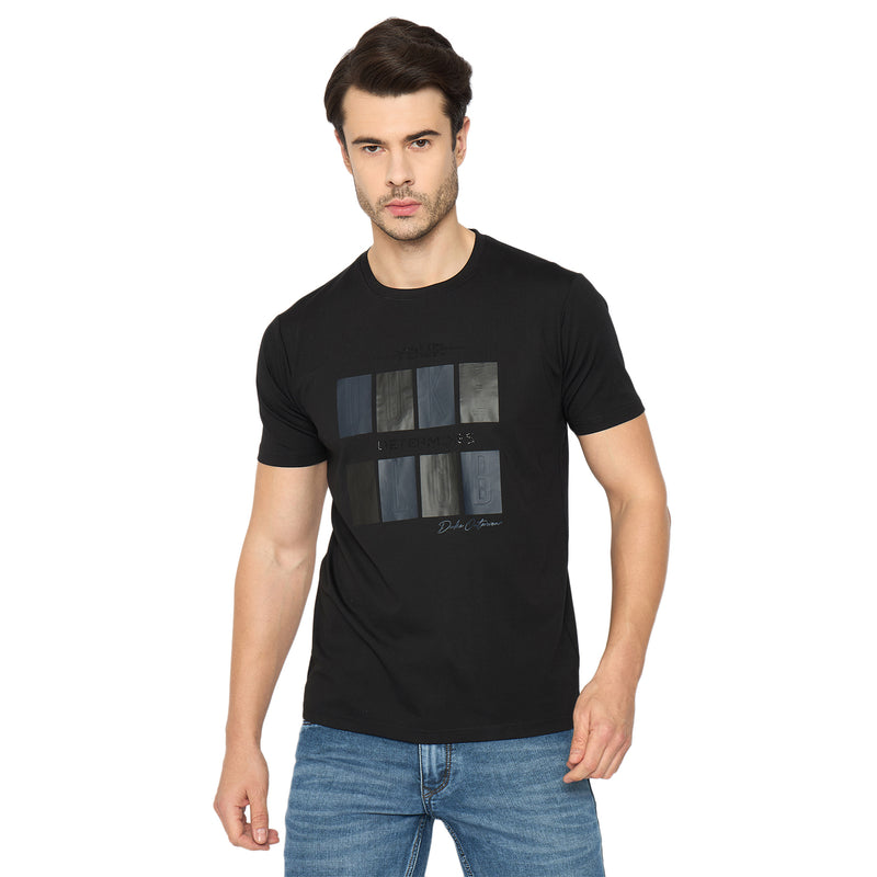 Duke Urban Men Half Sleeve Cotton Tshirt (LF7337S)