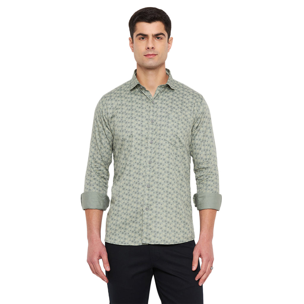 Duke Stardust Men Full Sleeve Cotton Shirt (SDO8PRSU)