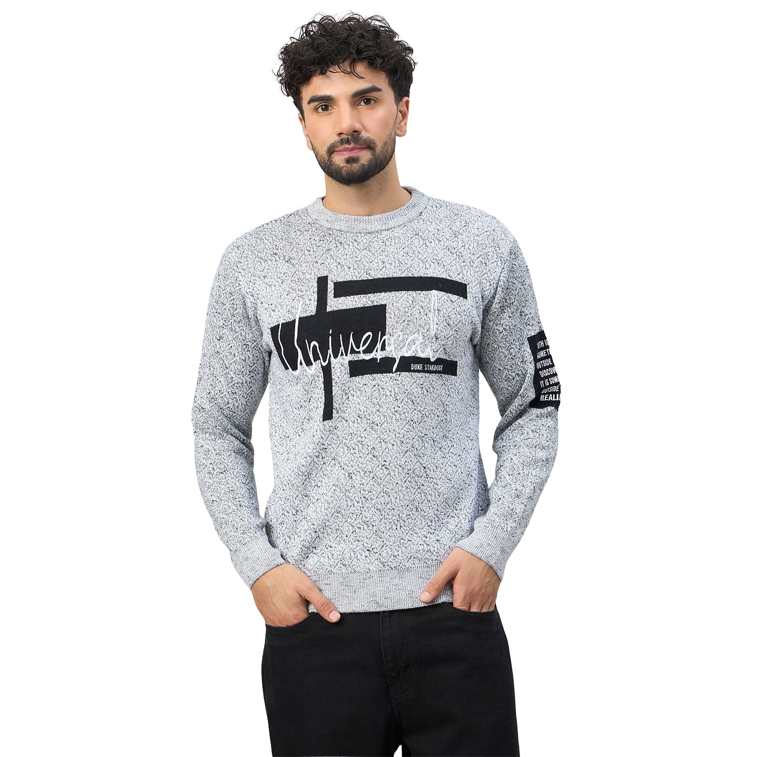 Duke Urban Men Full Sleeve Round Neck Pullover (SDS2115)