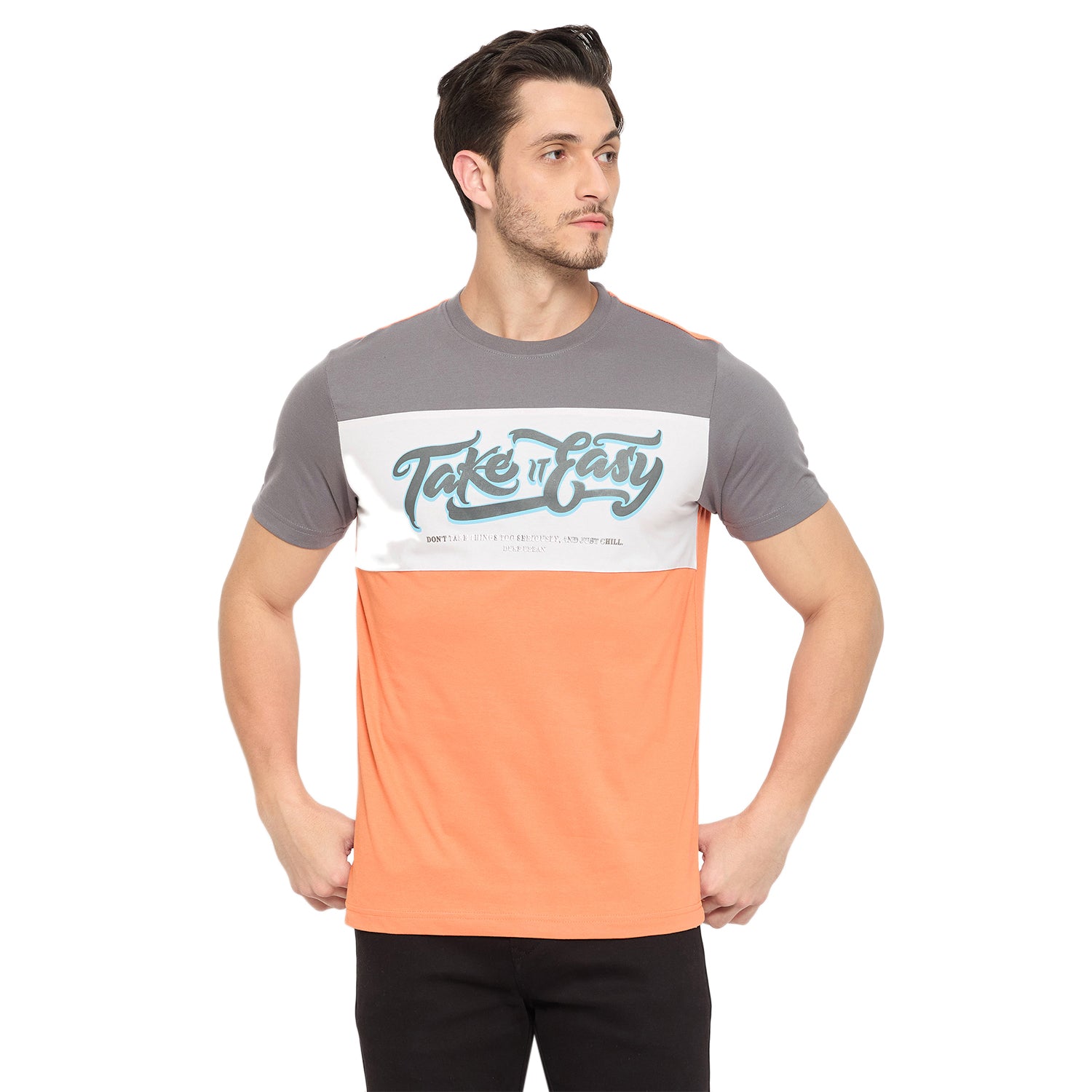 Duke Urban Men Half Sleeve Cotton T-shirt (ONLF257)