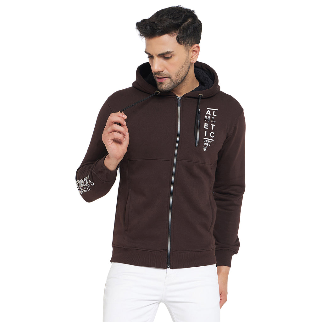 Duke Urban Men Hooded Zipper Sweatshirt (LF6261)