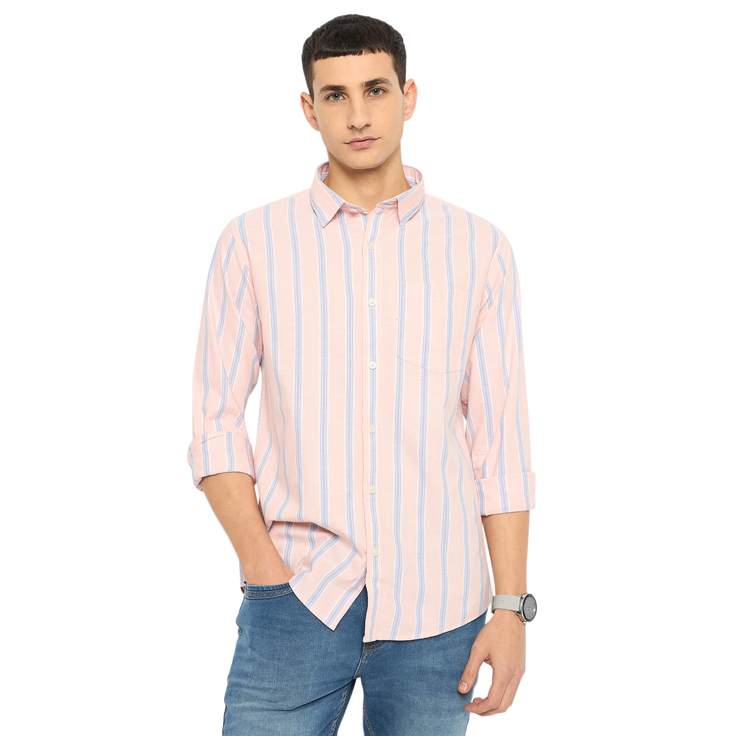 Duke Urban Men Full Sleeve Cotton Shirt (SDO7STO)