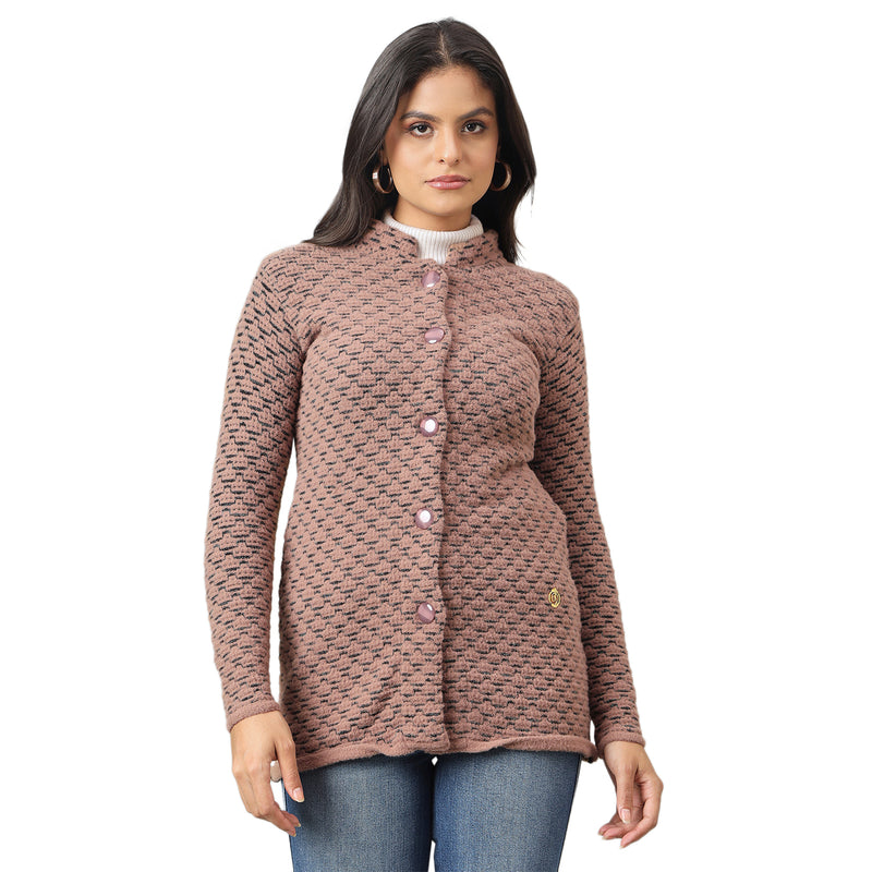 Duke Urban Women Long Coat Shortstyle Sweater (SDS1336)