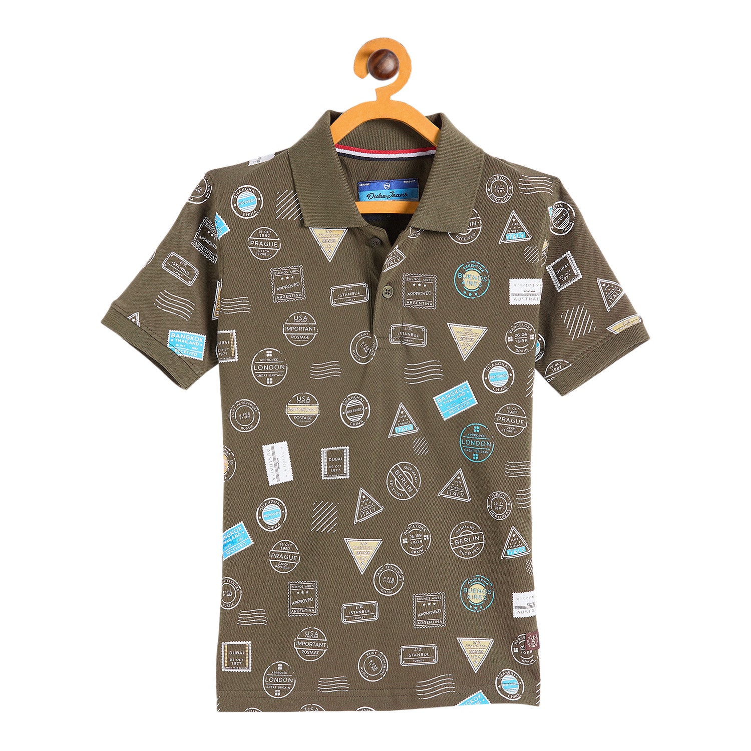 Duke Urban Boys Half Sleeve Cotton T-shirt (LF707)