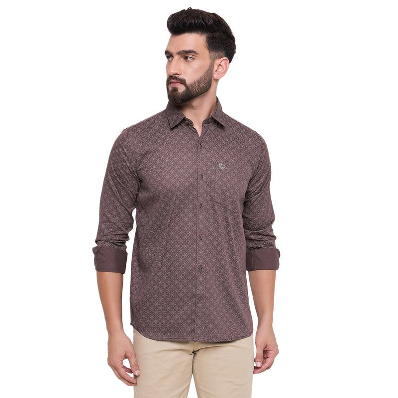 Duke Urban Men Full Sleeve Cotton Shirt (SDO6PRTS)