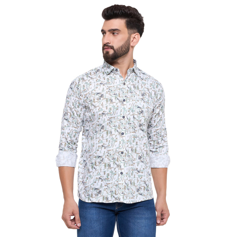 Duke Urban Men Full Sleeve Cotton Shirt (SDO8PRE)
