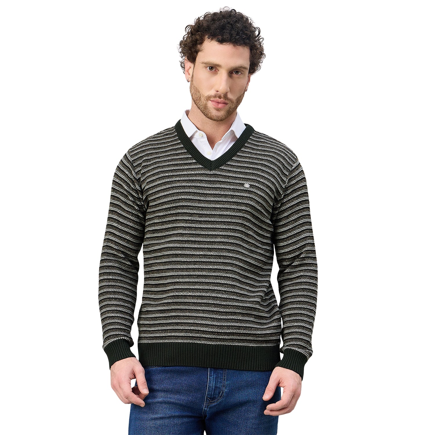 Duke Urban Men V Neck Regular Sweater (SDS2132)