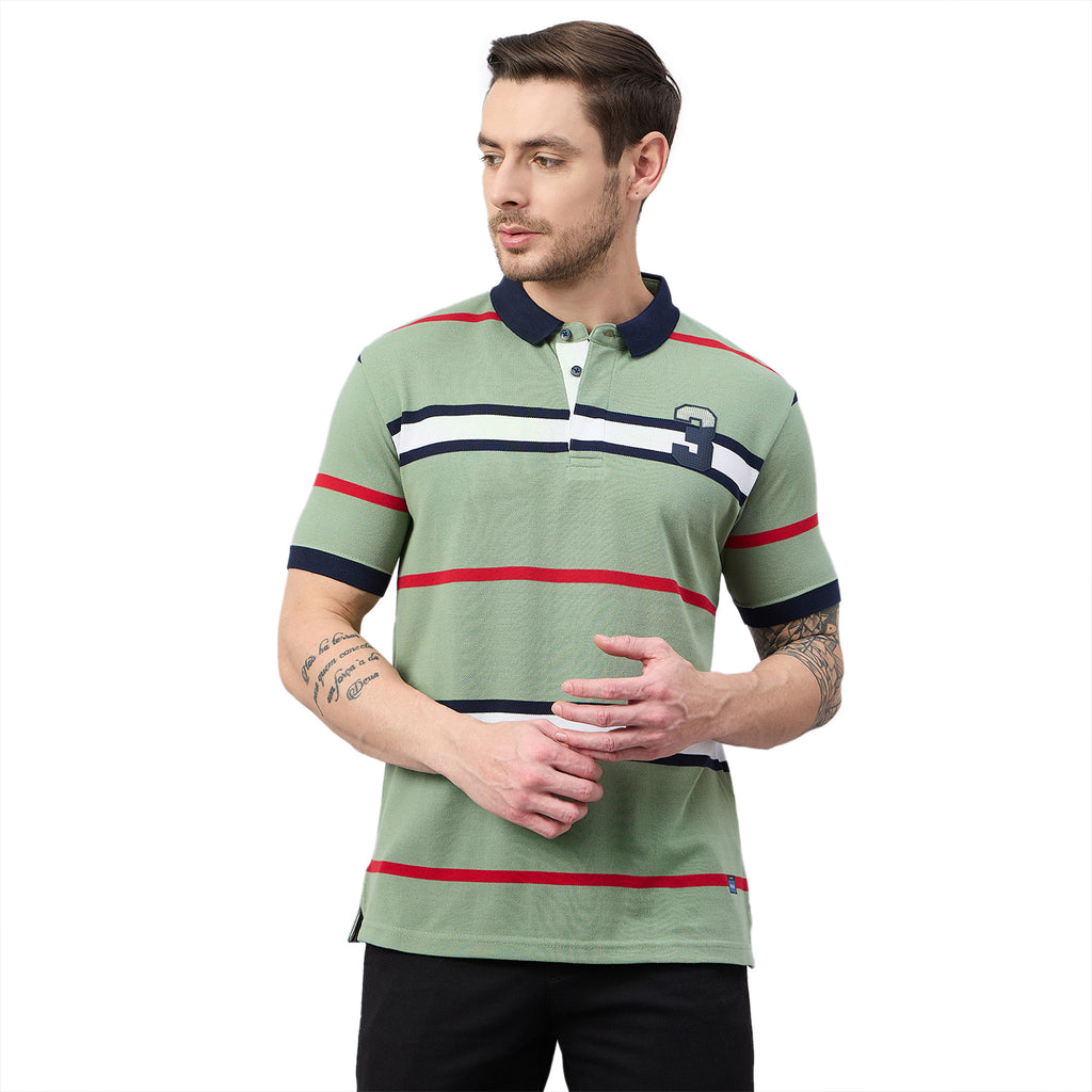 Duke Urban Men Half Sleeve Cotton Polo Tshirt (ON2092)