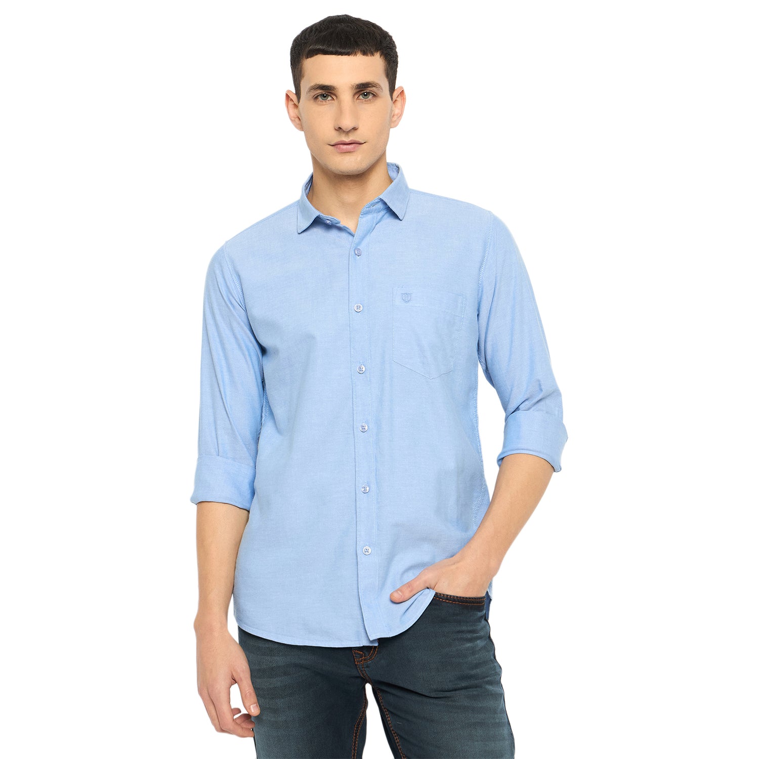 Duke Urban Men Full Sleeve Cotton Shirt (SDO8PLOA)