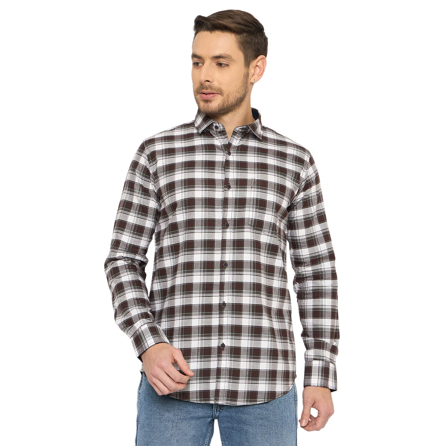 Duke Urban Men Full Sleeve Cotton Shirt (SDO5CKBC)