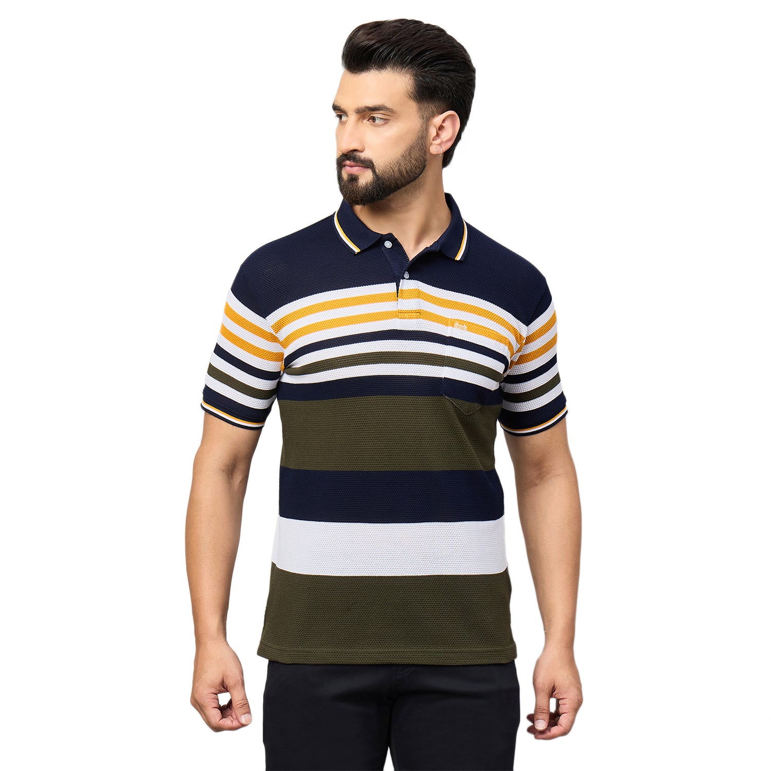 Duke Urban Men Half Sleeve Polo Cotton Tshirt (LF7649)