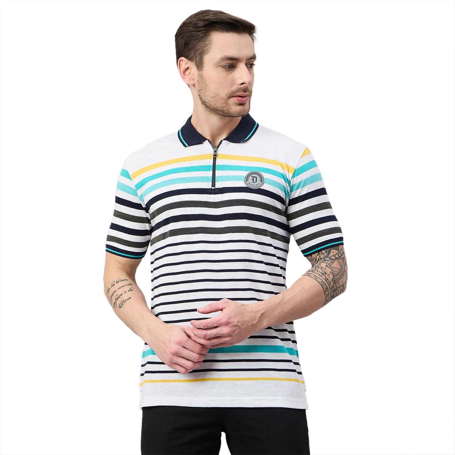 Duke Urban Men Half Sleeve Cotton Polo Tshirt (ON3252)