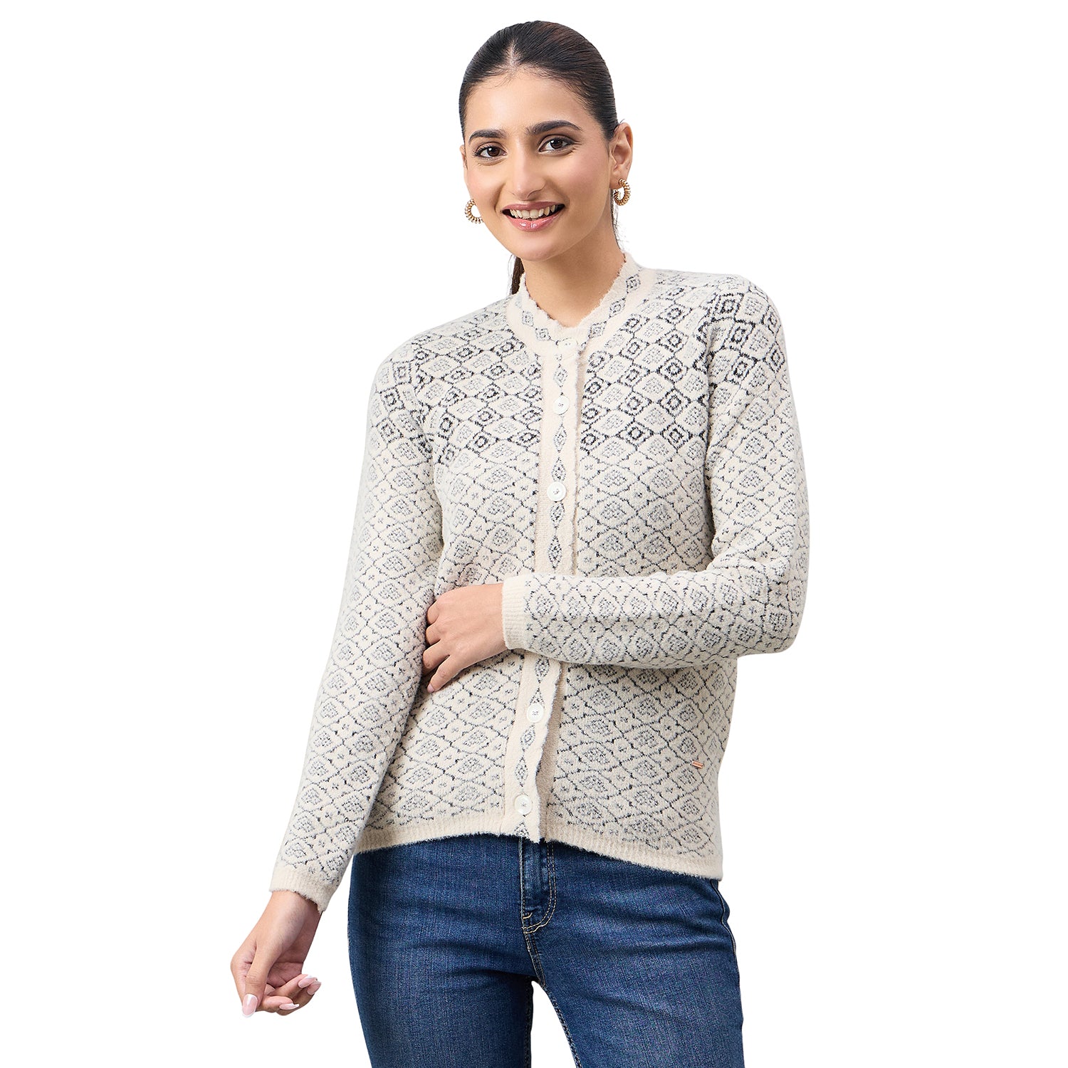 Duke Urban Women Front Open Short Sweater (SDS1298)