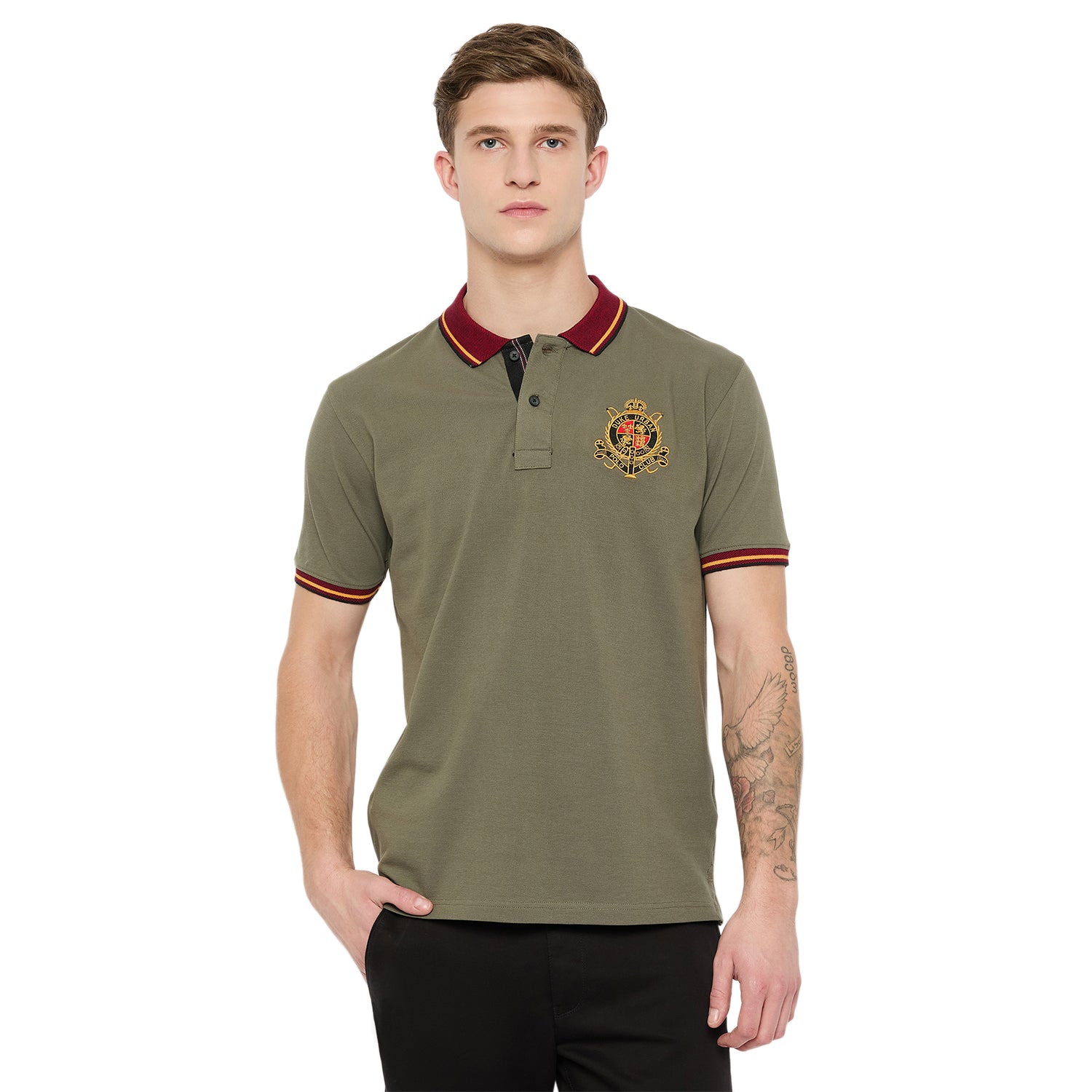 Duke Urban Men Half Sleeve Cotton Tshirt (LF7238)
