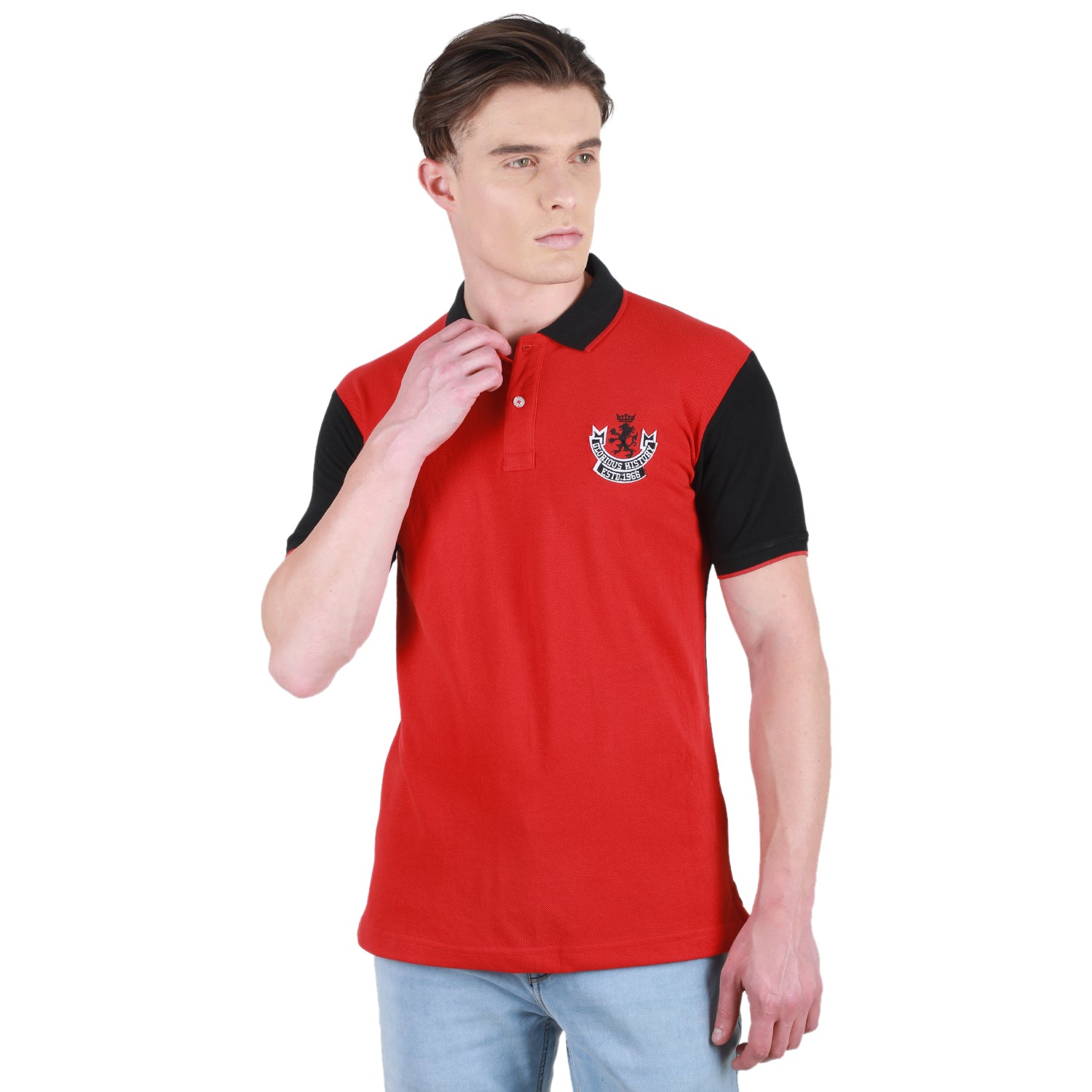 Duke Stardust Men Half Sleeve Cotton Tshirt (4048)