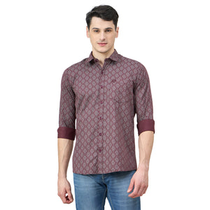 Duke Men Full Sleeve Cotton Shirt (SDO6PRIB)