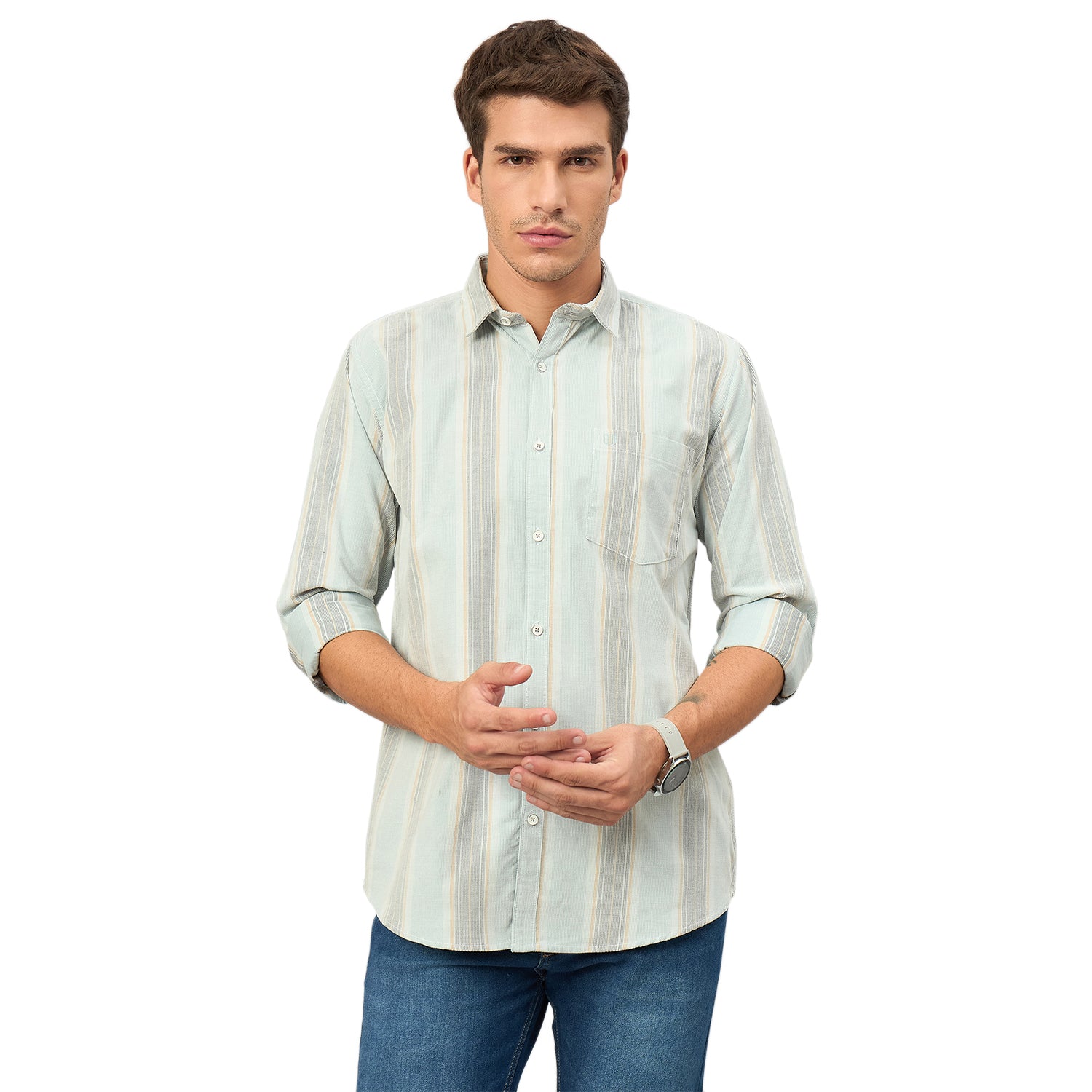 Duke Urban Men Full Sleeve Cotton Shirt (SDO5STK)