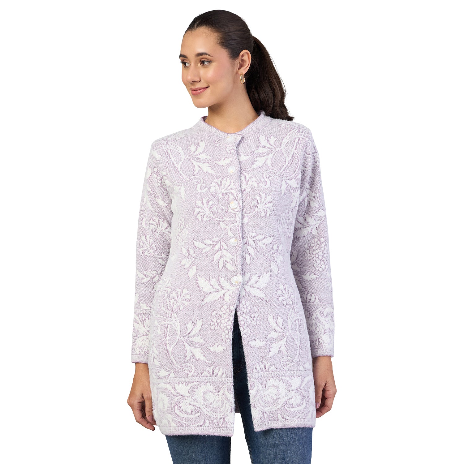Duke Urban Women Long Coat Shortstyle Cardigan (ONSDS107)