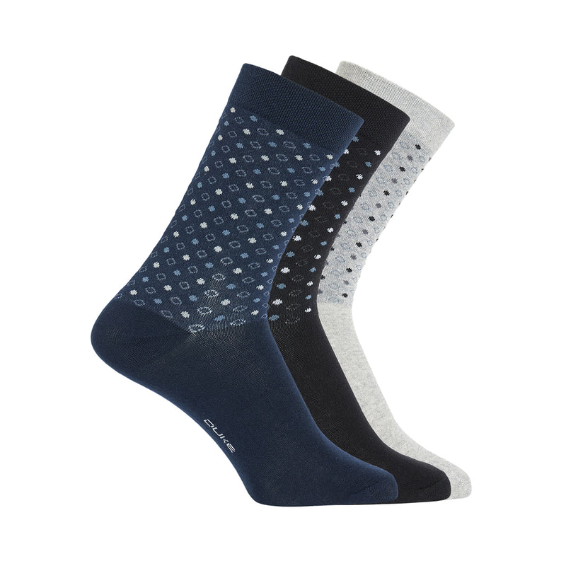 Duke Urban Men Calf Length Socks (JVP037)