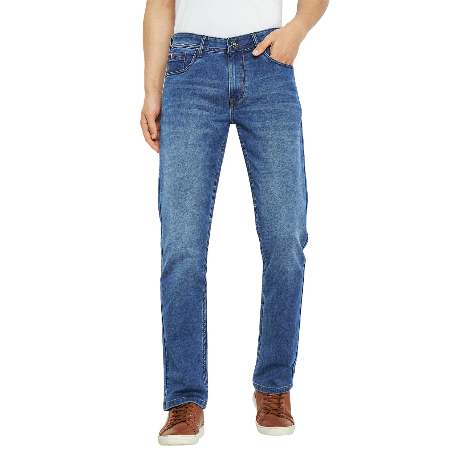 Duke Urban Men Slim Fit Stretchable jeans (SDD5641C)