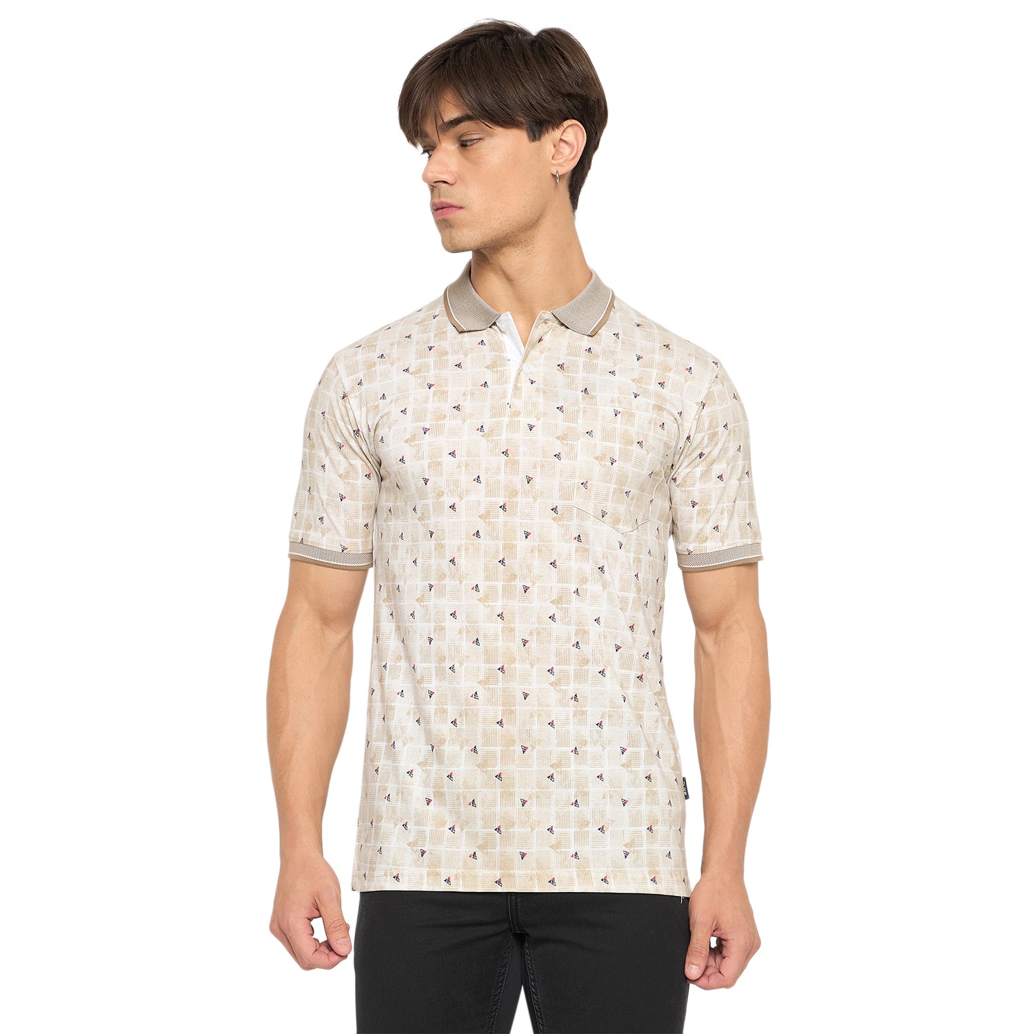 Duke Urban Men Half Sleeve Cotton T-shirt (LF7179)