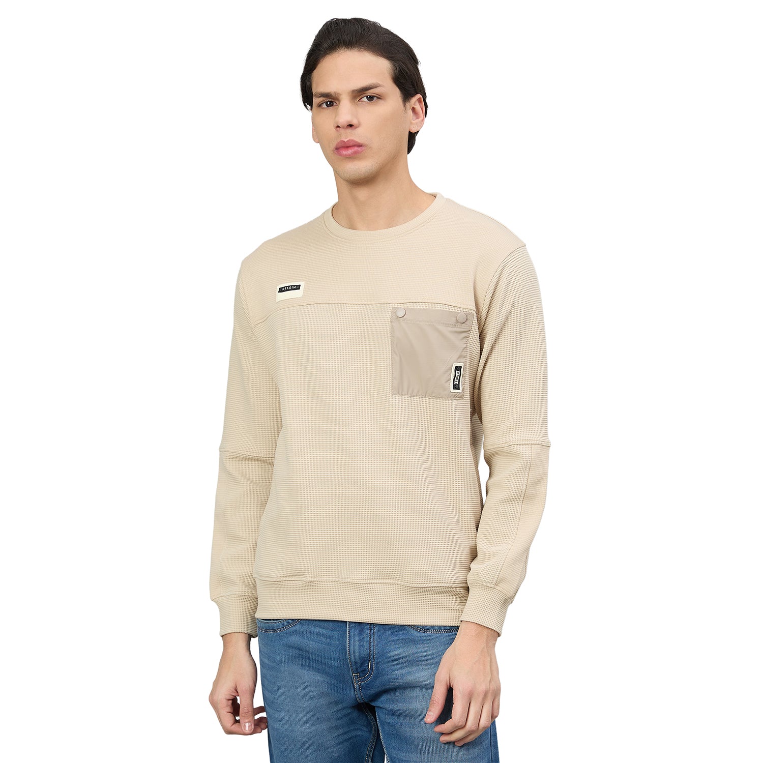 Duke Urban Men Round Neck Full Sleeve Regular Sweatshirt (LF6499)