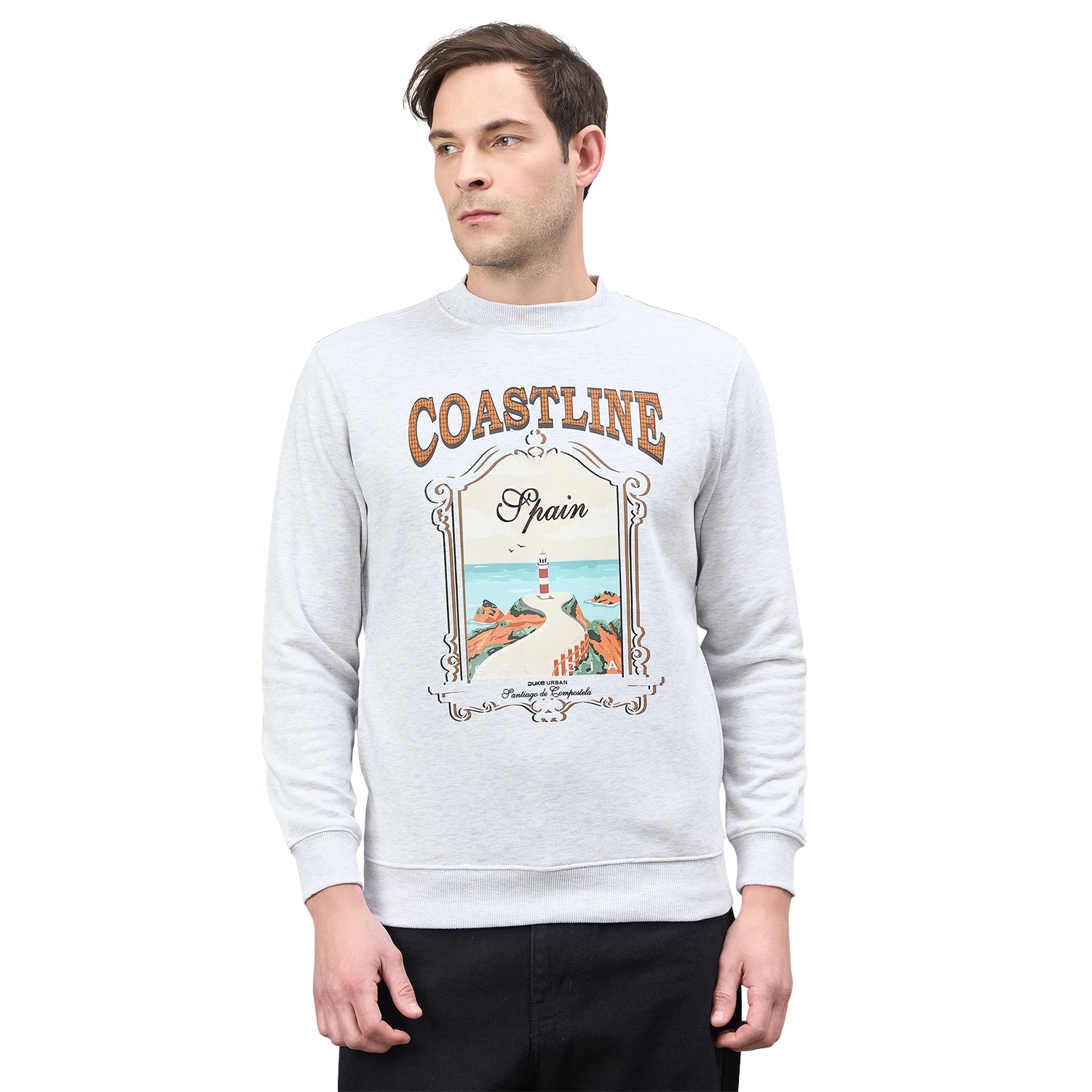 Duke Urban Men Round Neck Full Sleeve Sweatshirt (LF6468)