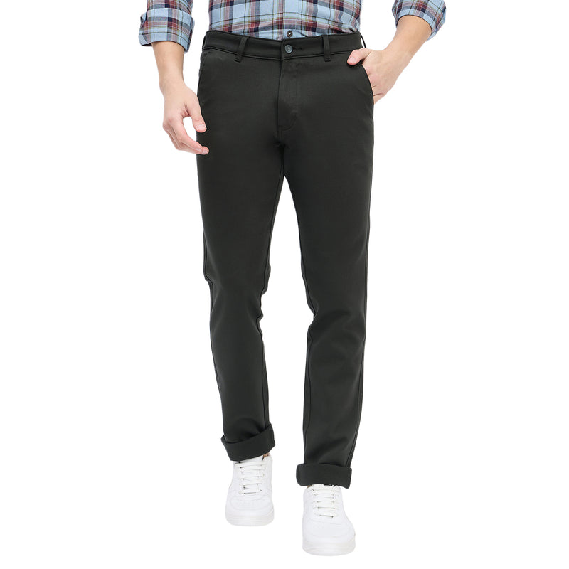 Duke Urban Men Flatfront Narrowfit Chinos Trousers (SDT4592)