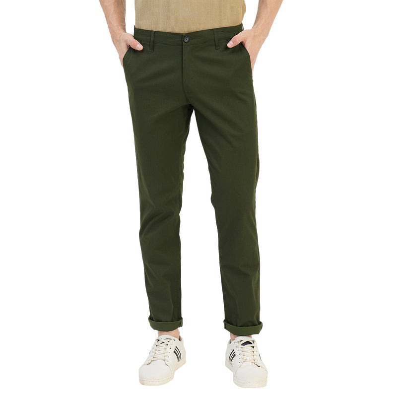 Duke Urban Men Narrowfit Flatfront Trouser (SDT4613)