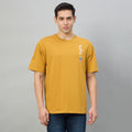 Duke Men Half Sleeve Cotton Oversize Casual T-shirt (LF7891)