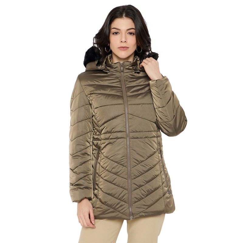 Duke Urban Women Full Sleeve Long Jacket (SDZ4113)