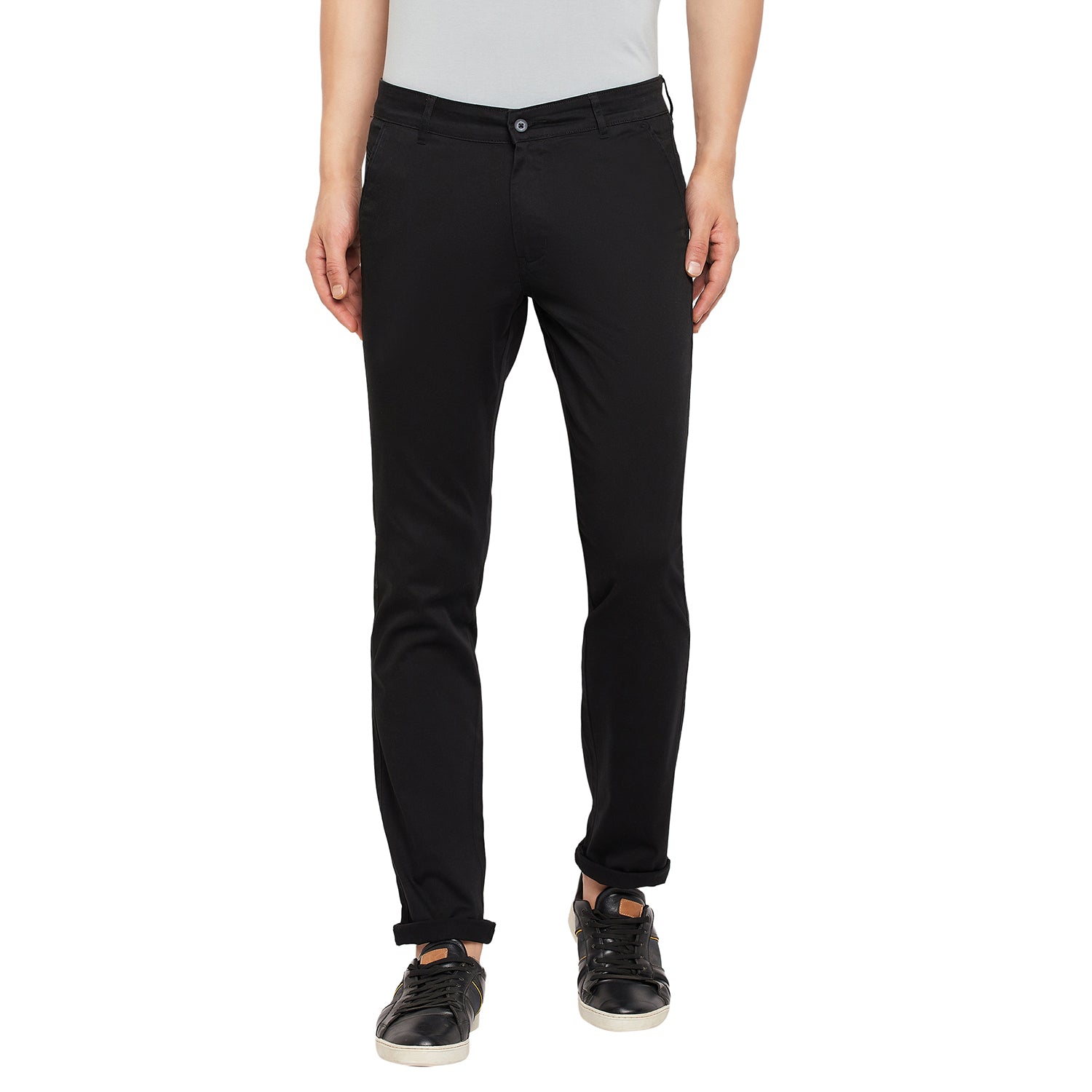 Duke Urban Men Slim Fit Cotton Trousers (SDT4578)