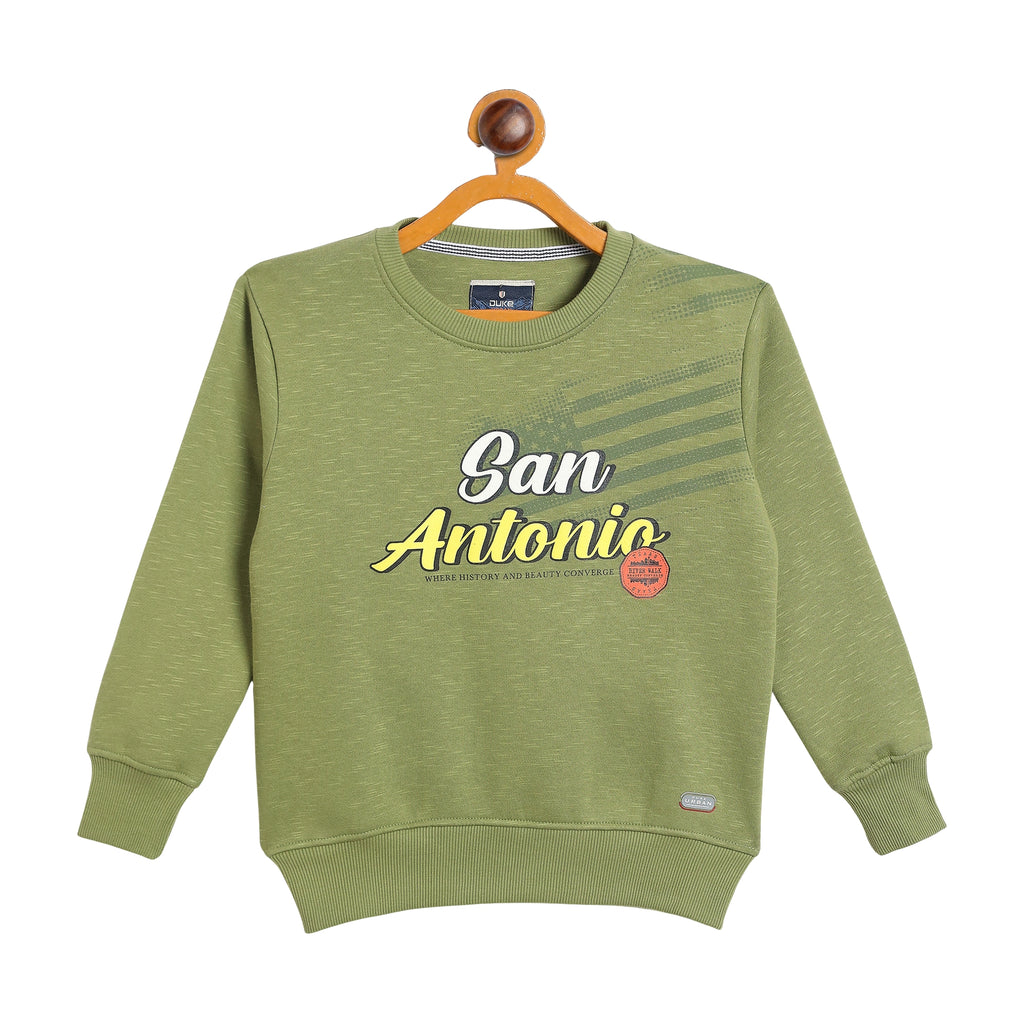 Duke Urban Boys Full Sleeve Round Neck Printed Sweatshirt (LF396N)