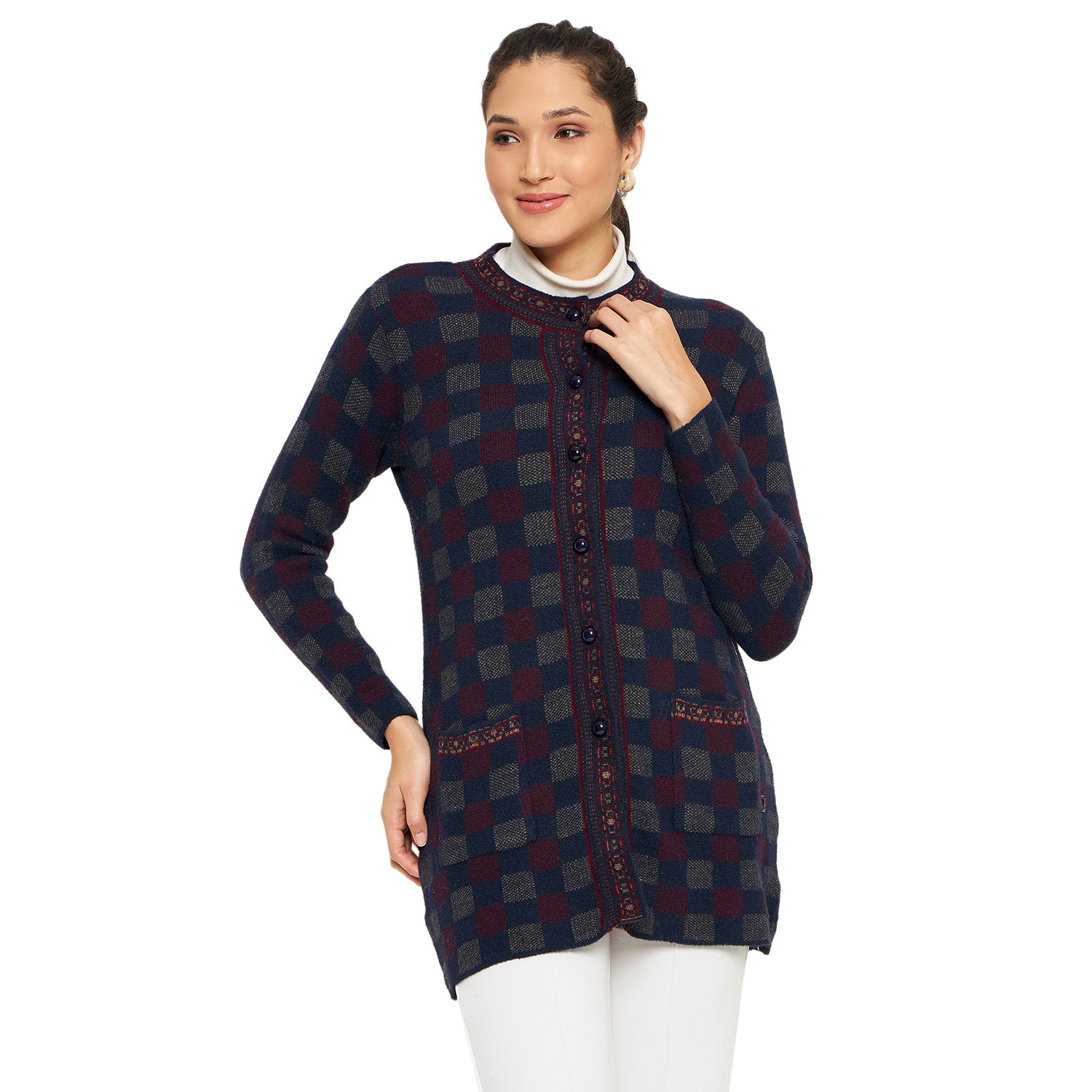 Duke Urban Women Full Sleeve Cardigan (SDS1226)