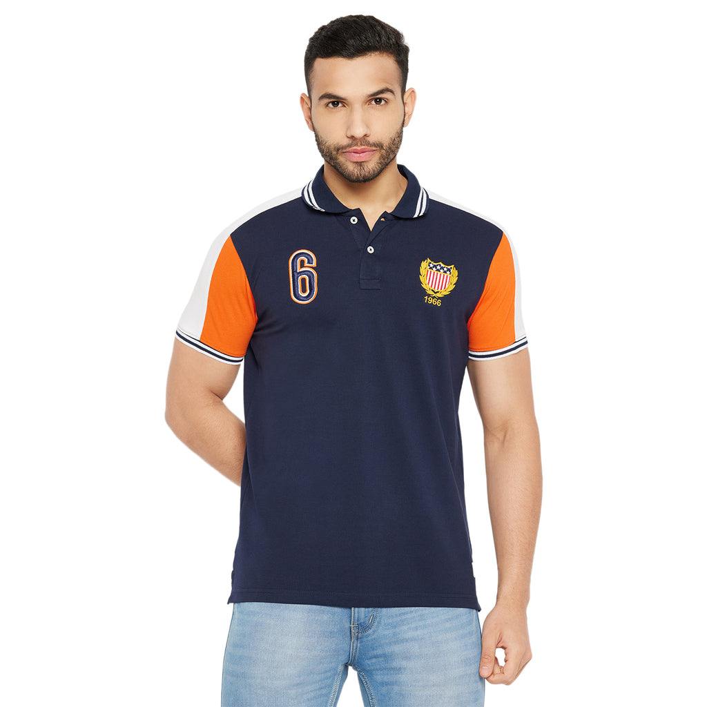 Duke Stardust Men Half Sleeve Polo Neck Cotton T-shirt (3965)