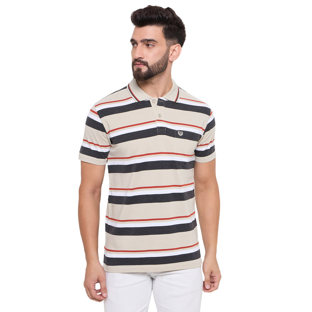 Duke Urban Men Half Sleeve Cotton Tshirt (LF7263)