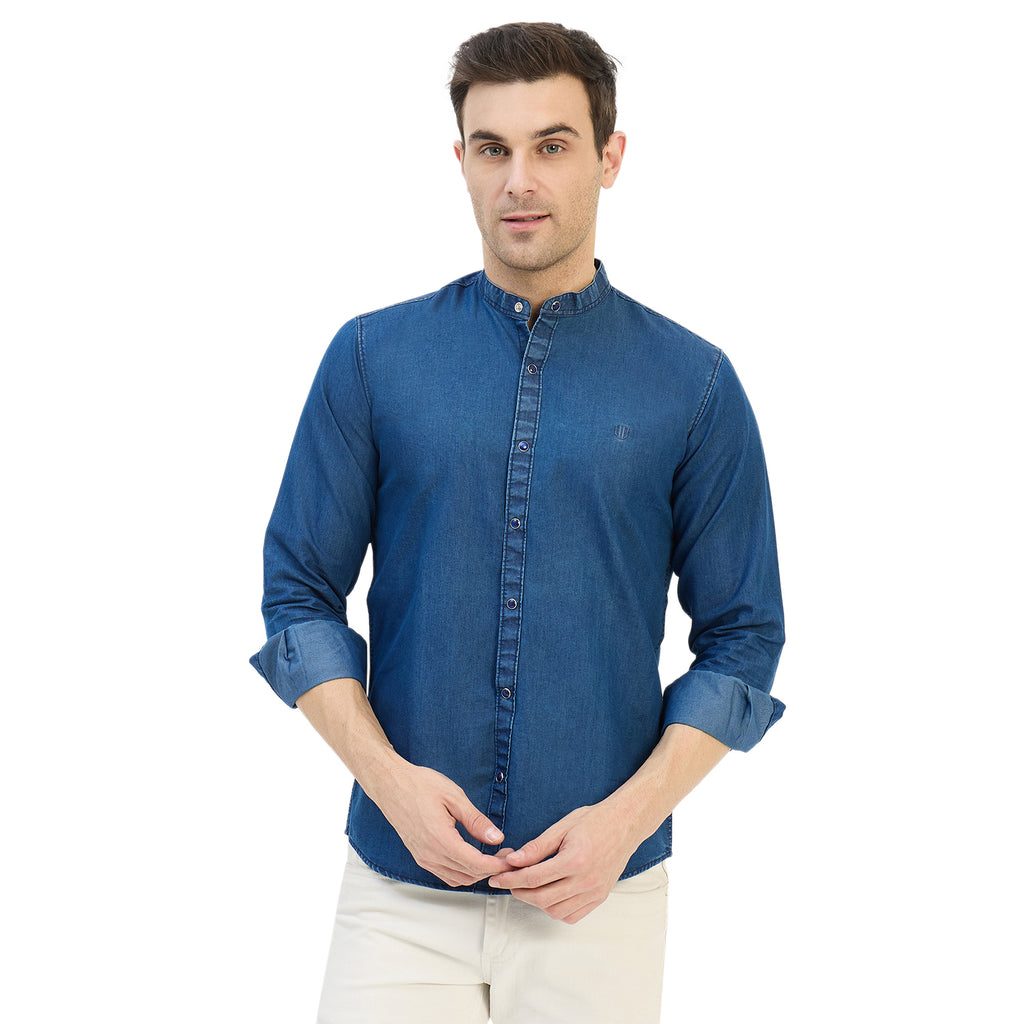 Duke Urban Men Full Sleeve Cotton Shirt (SDO9PLIB)