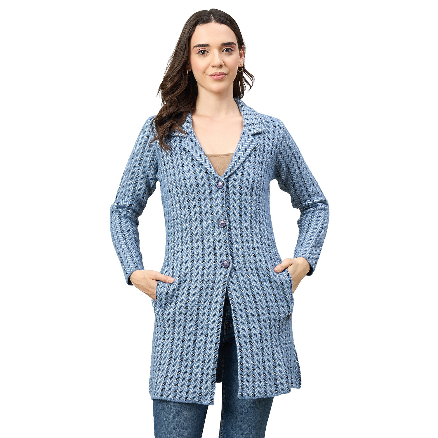 Duke Urban Women Full Sleeve Regular Sweater (SDS1309)