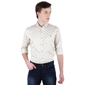 Duke Stardust Men Full Sleeve Cotton Shirt (SDO3PRTB)