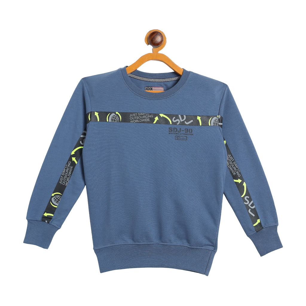 Duke Urban Men Solid Sweatshirt (LF6451)