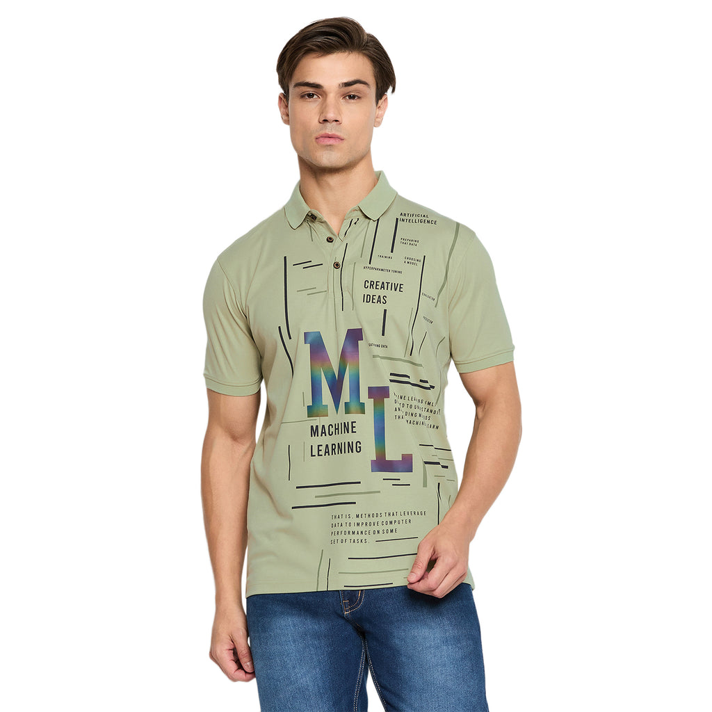 Duke Urban Men Half Sleeve Cotton T-shirt (LF7177)