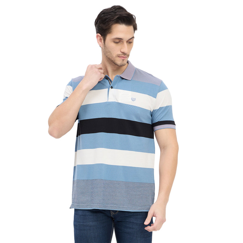 Duke Urban Men Half Sleeve Cotton T-shirt (LF7206)