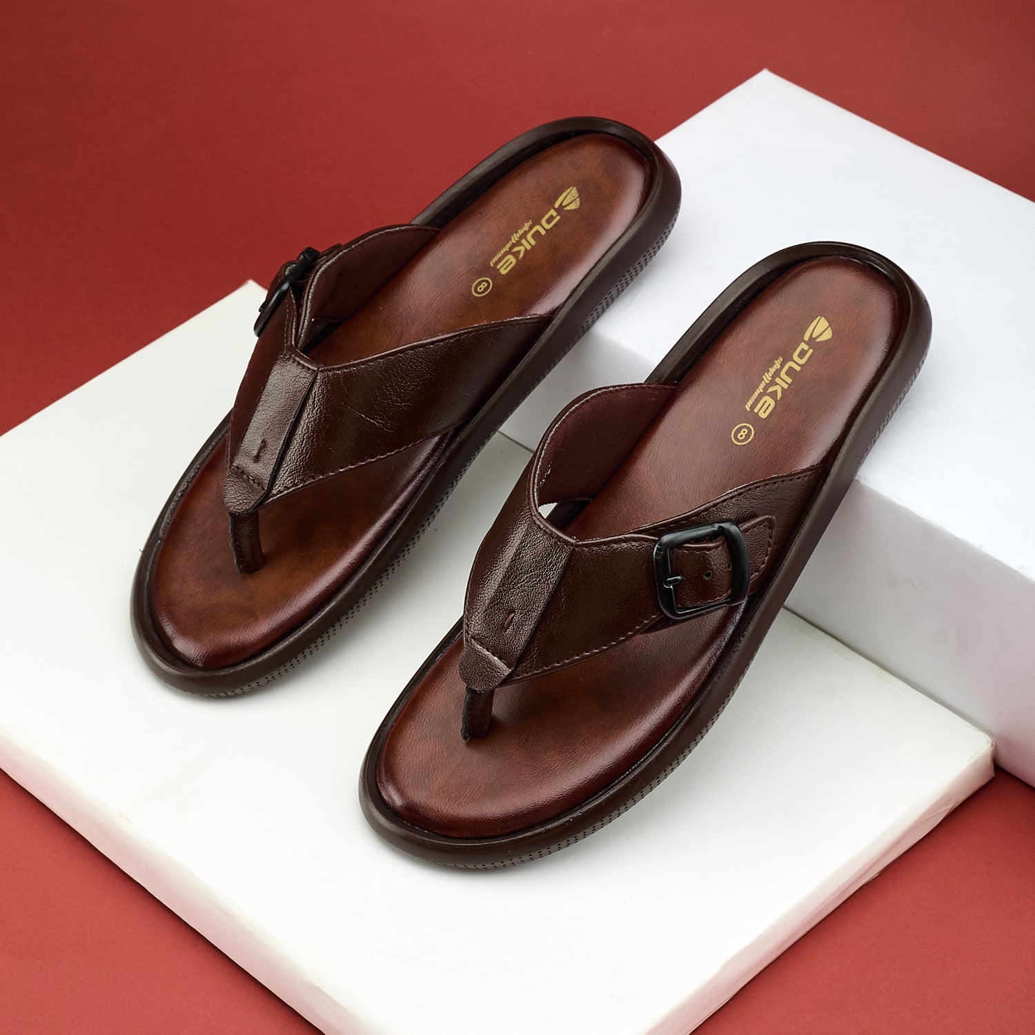 Duke Mens Bucklewalk Comfort Sandals (FWD3322)