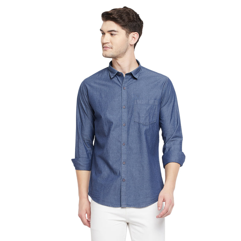 Duke Urban Men Full Sleeve Cotton Shirt (SDO8664)