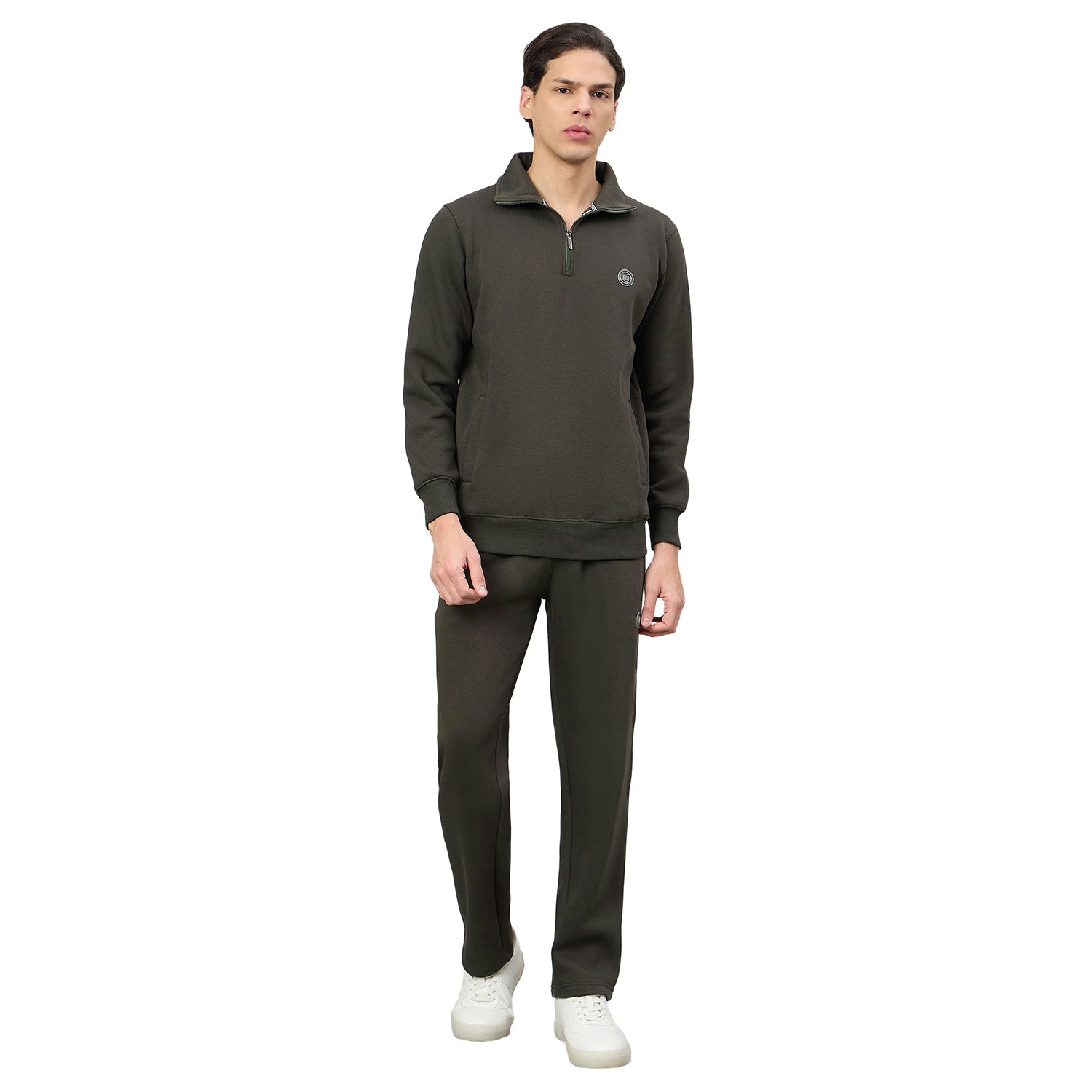 Duke Urban Men Half Zip Full Sleeve Regular Tracksuit (LF6053)